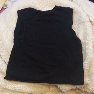 Black muscle tee from urban outfitters